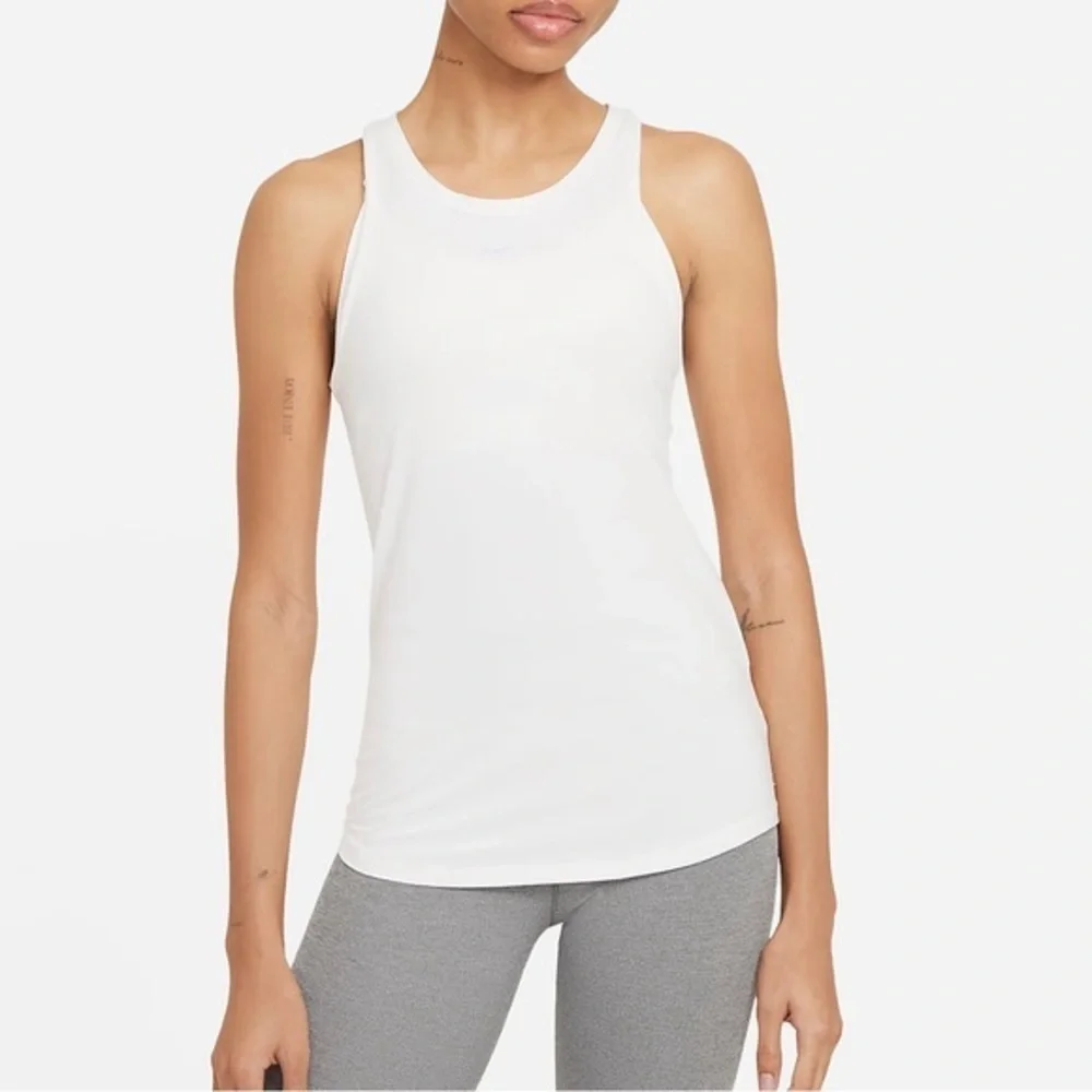 NEW Nike Gray Workout Athletic Racerback Tank size small